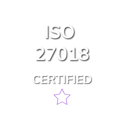 ISO 27018 certification badge – Quantiti ∞ certified for protection of personal data in cloud environments
